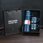 Vacuum-Flask-Set-Stainless-Steel-Drinking-Metal-Water-Bottle-blue
